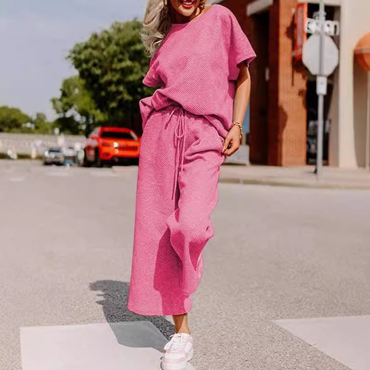 Dame afslappet to-delt outfit Stilla