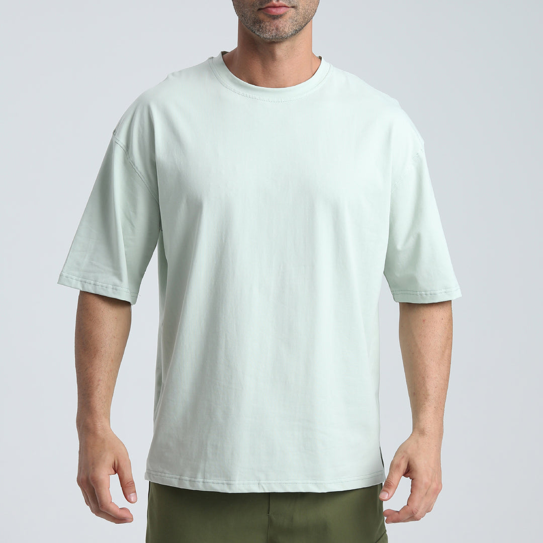 Herrer Behagelig Loose-Fit T-shirt lavet af kvalitetsbomuld Stilla