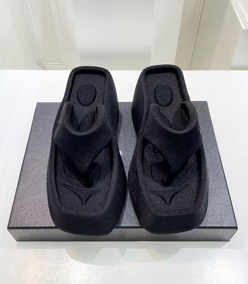 Dame Komfortable Plüsksandaler med ergonomisk sål Stilla