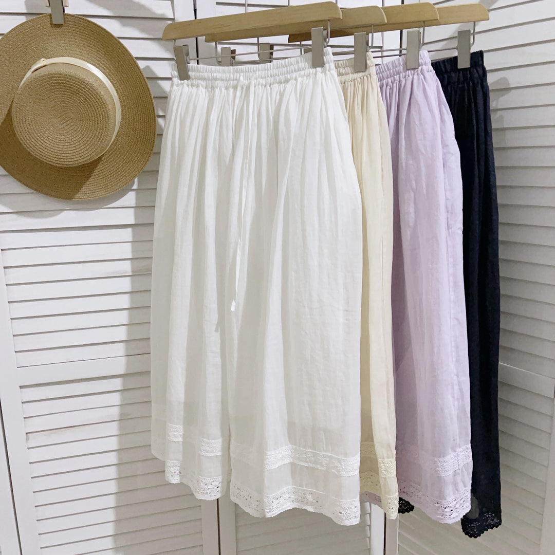 Femme Stilfuld Bohemian Maxi Nederdel Stilla