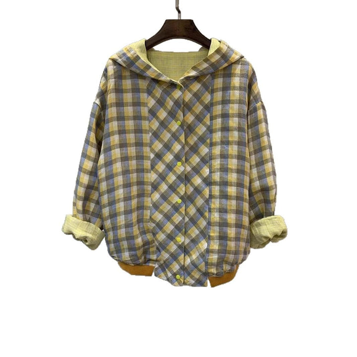 Dame Casual Hoodie Ternet Shirtjakke Stilla
