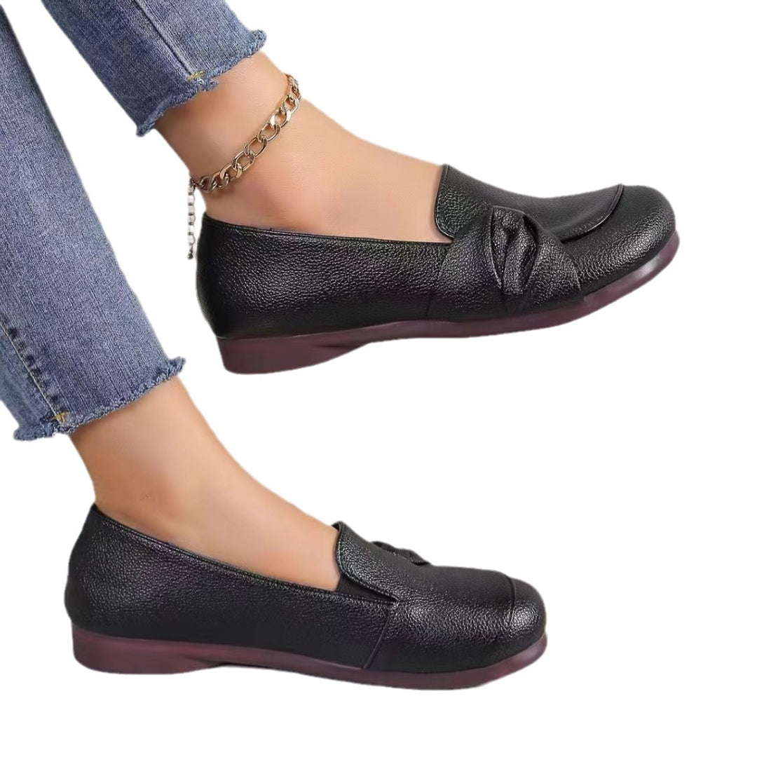 Dame Behagelige Slippers med elegant Fald-Design Stilla