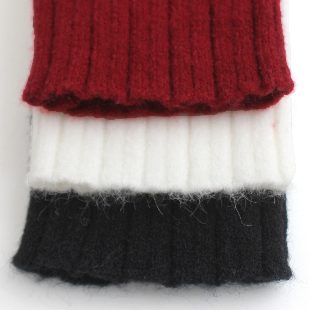 Dame finstrikket rullekravepullover i ribdesign Stilla