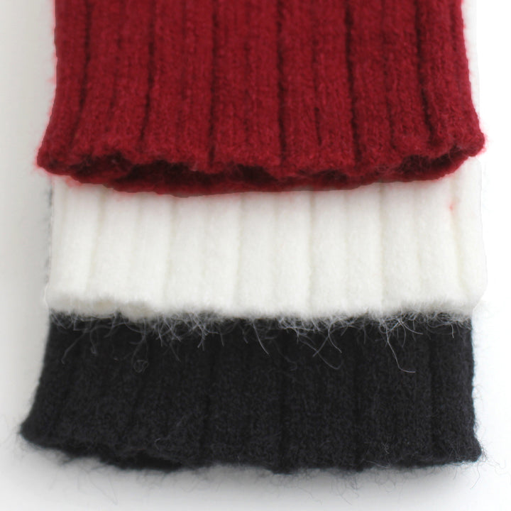 Dame finstrikket rullekravepullover i ribdesign Stilla