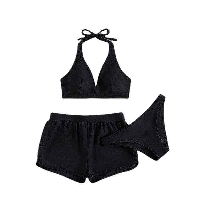 Dame Sporty Bikini Sæt med justerbar Halterneck Skovae