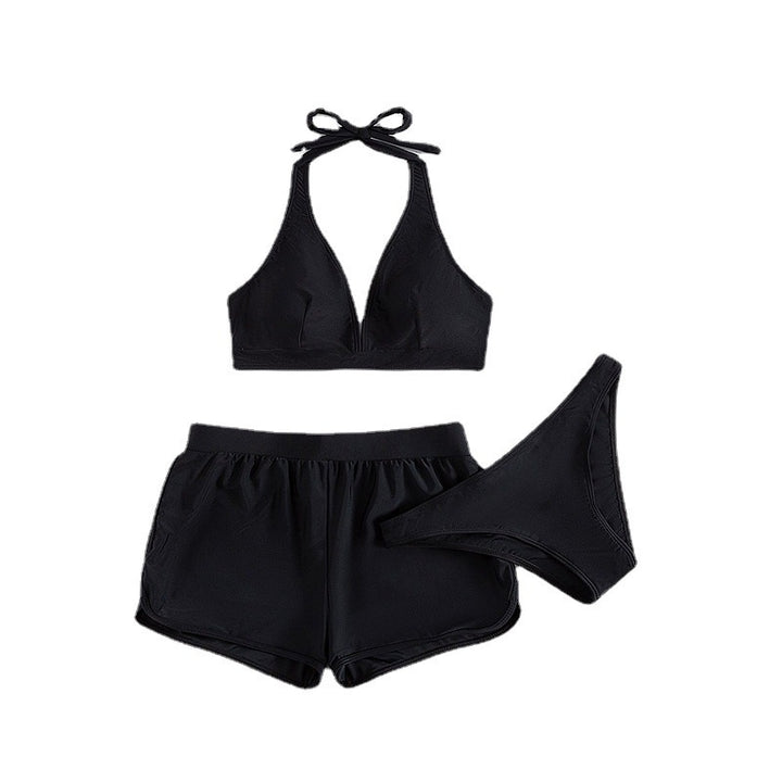 Dame Sporty Bikini Sæt med justerbar Halterneck Skovae