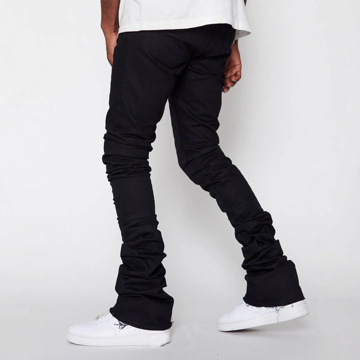 Herrer moderigtige Skinny Jeans med diskret rynkning Stilla