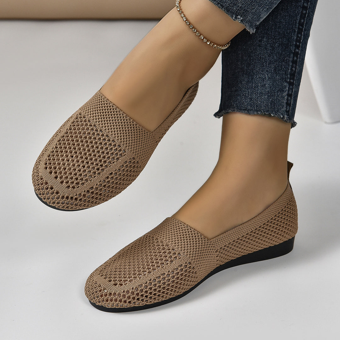 Dame luftige Ballerinas lavet af åndbart meshmateriale Stilla