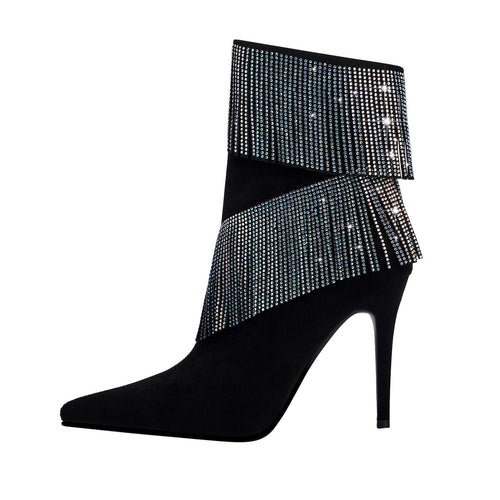 Femme Glamorous Pyntede Stiefeletter Stilla