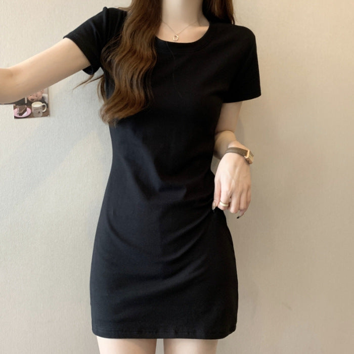 Femme Bodycon Mini Kjole med ribbet tekstur Stilla