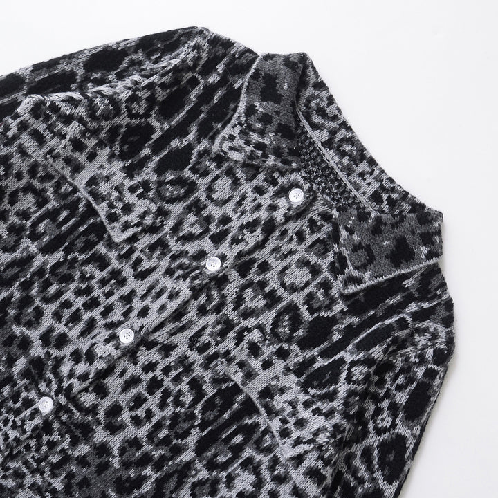 Femme Stilfuld Leopard Print Cardigan Stilla