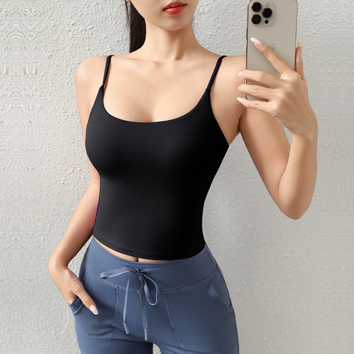 Dame Sporty Tanktop med kvalitets, åndbare materialer og justerbare stropper Stilla