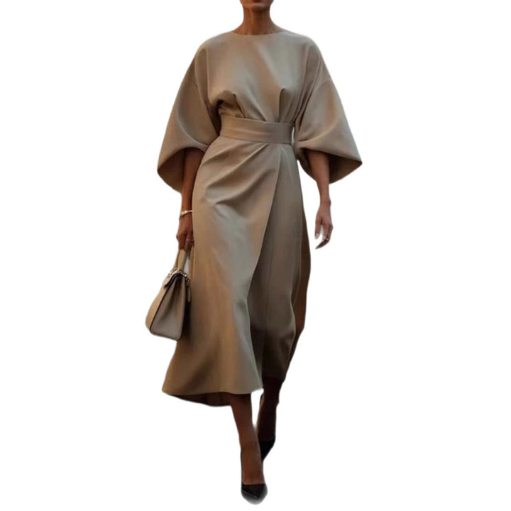 Dame Elegant Maxi Kjole Stilla