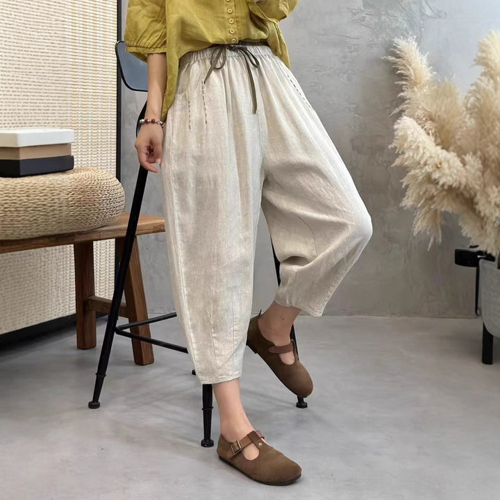 Dame Relaxed Fit Let Cargo-Bukser Stilla