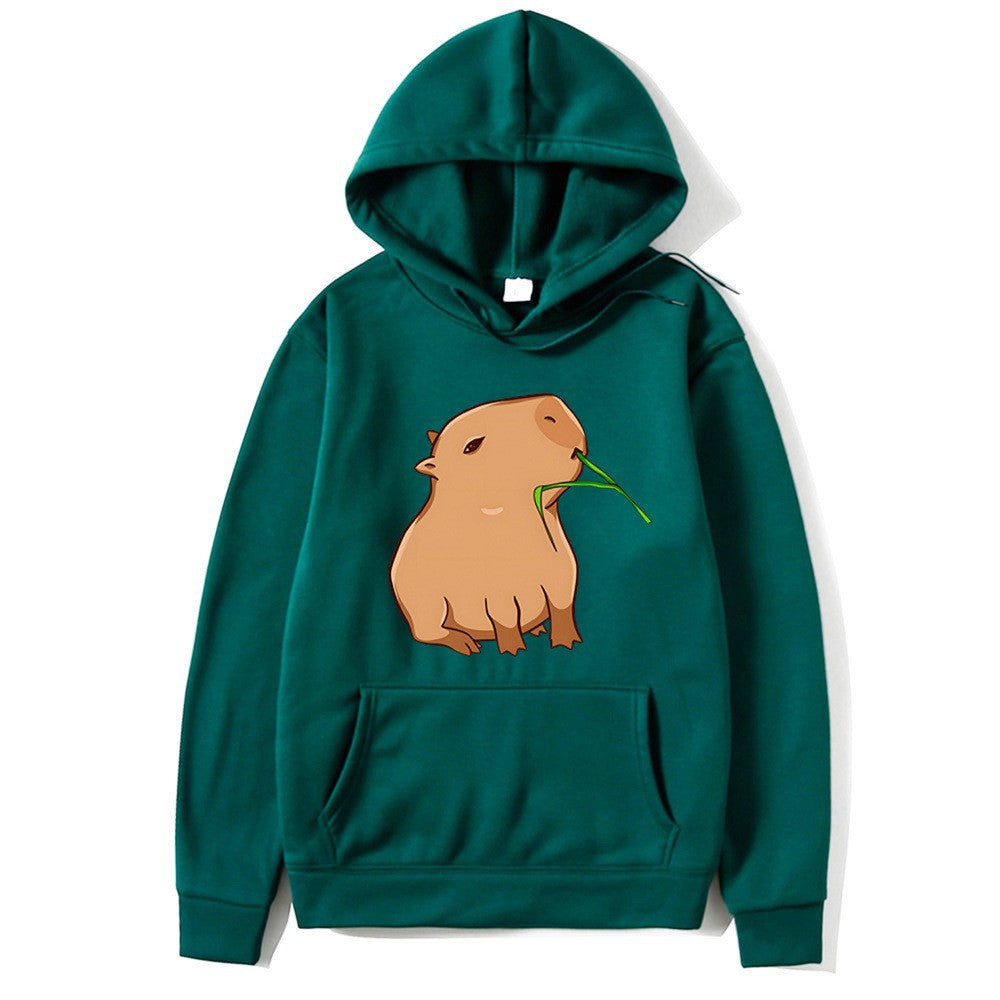 Kvinders hoodie med legende dyremotiv Skovae