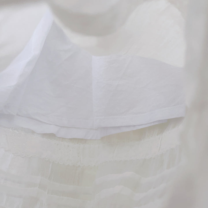 Femme Spidsbesatte Åndbare Culottes Stilla