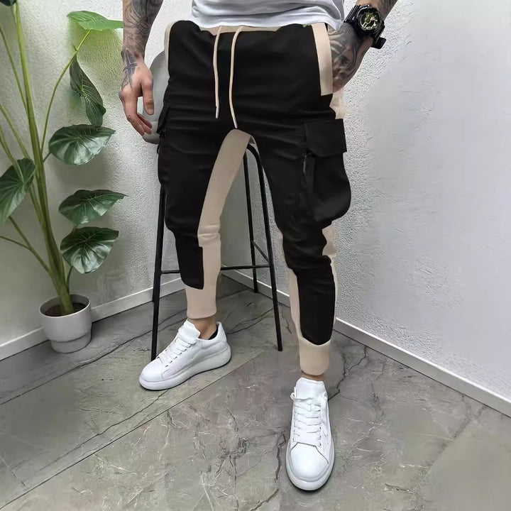 Herrer moderne Cargo Joggingbukser Stilla