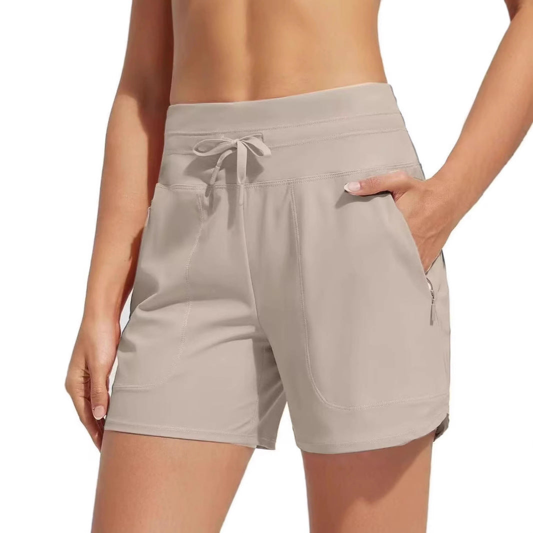 Kvinder High-Performance Active Shorts med justerbar talje Stilla