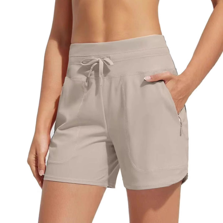 Kvinder High-Performance Active Shorts med justerbar talje Stilla