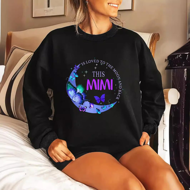 Kvinders Grafisk Sweatshirt Stilla
