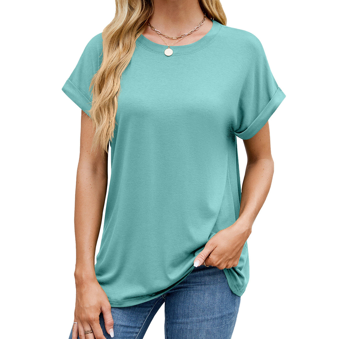 Stilla | Essential Plain Solid Rund Løs Tee