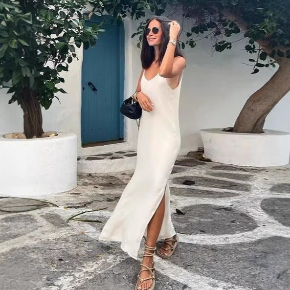 Femme Slip Maxi Kjole Stilla