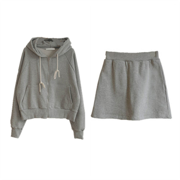 Kvinders casual sweatshirtjakke med fuld lynlås Stilla