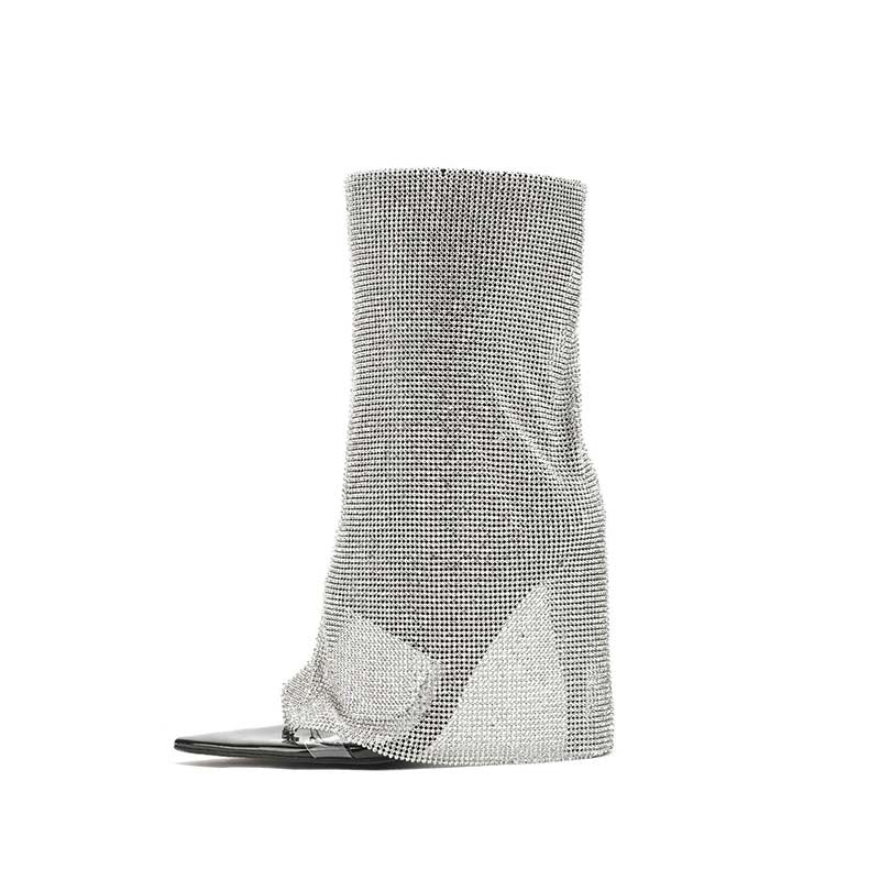 Femme Højtydende Over-the-Knee Stiletto Støvler Stilla