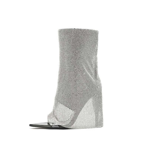 Femme Højtydende Over-the-Knee Stiletto Støvler Stilla