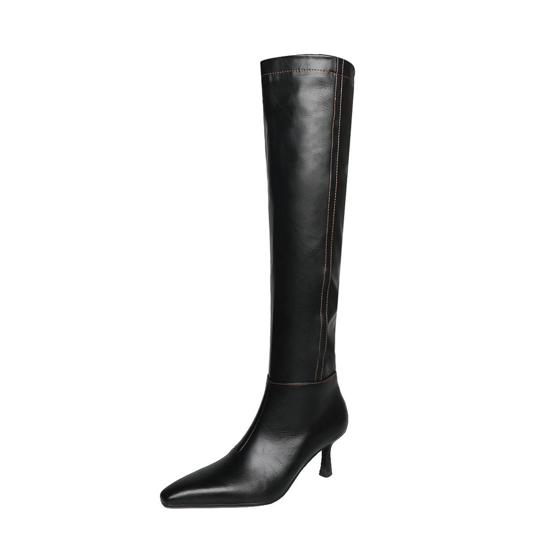 Femme Slouchy Højhælede Over-the-Knee Støvler Stilla 1749742325