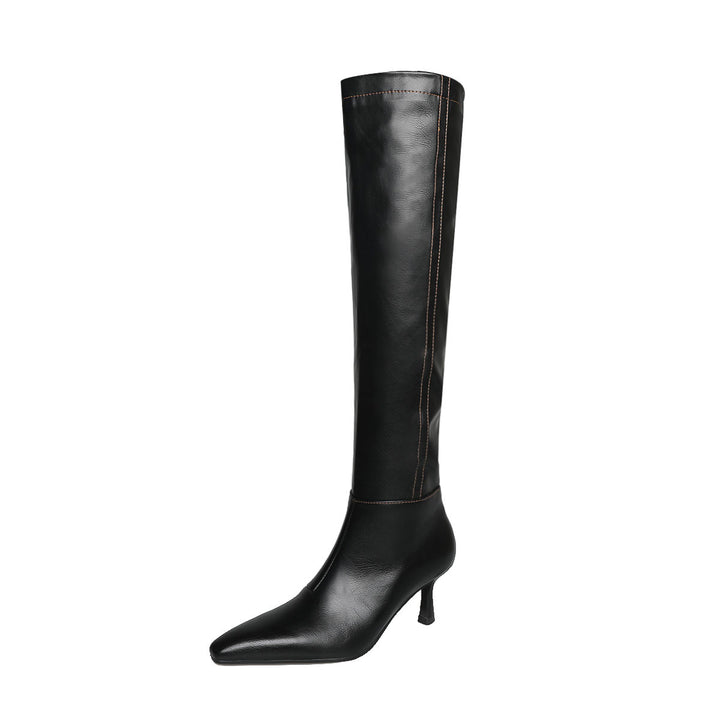 Femme Slouchy Højhælede Over-the-Knee Støvler Stilla 1749742325