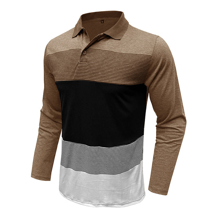 Herrer Langærmet Polo Shirt Stilla