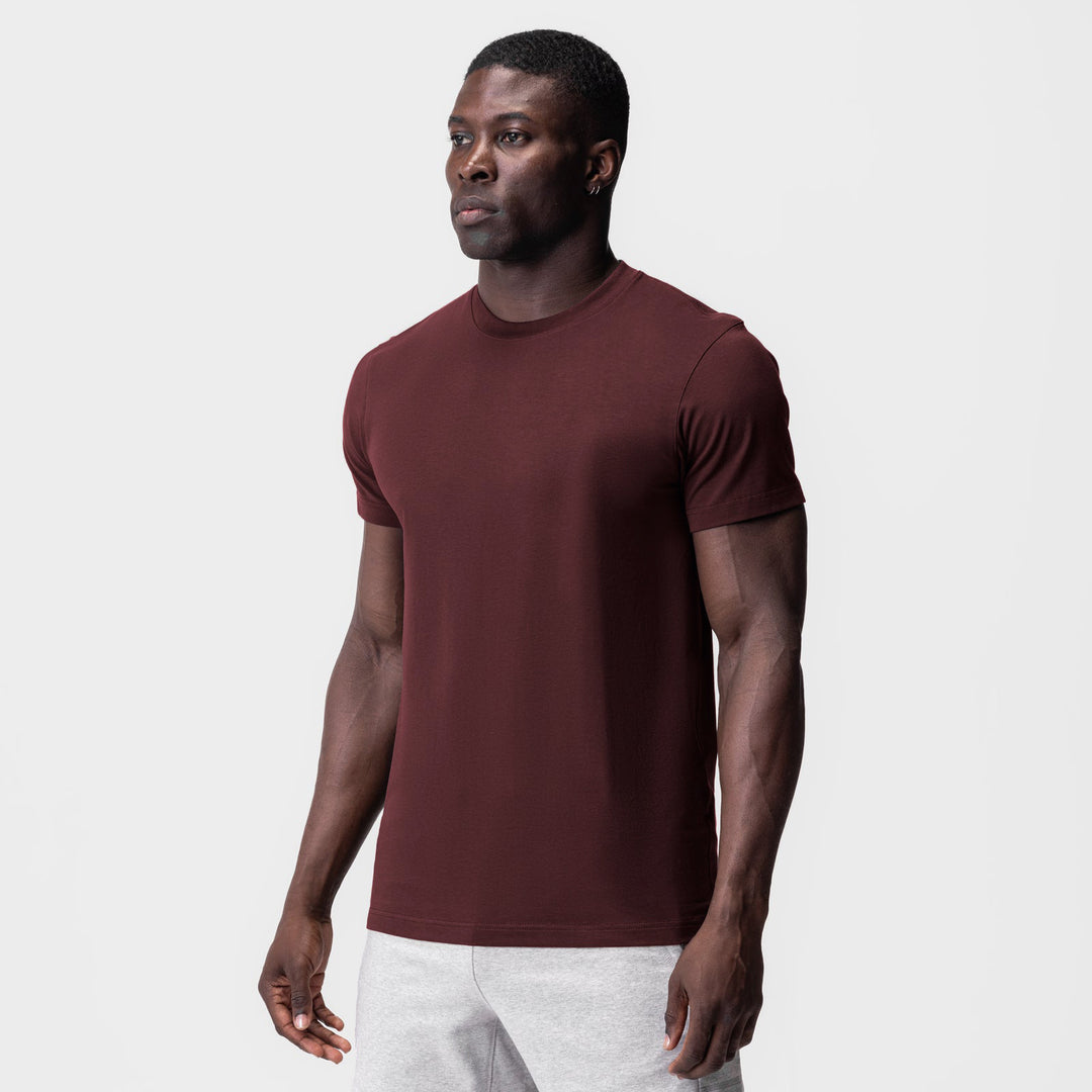 Herrer Basics T-Shirt i høj kvalitet bomuldsblanding Stilla