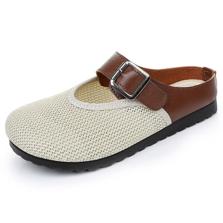 Femme Slip-On Komfort Clogs med justerbare spænder Stilla