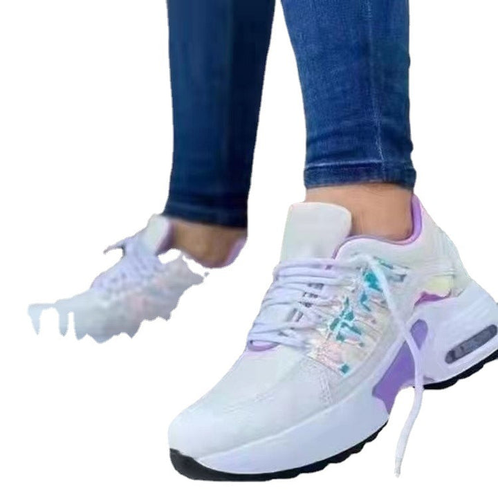 Damer Let Luftpude Sneakers Stilla