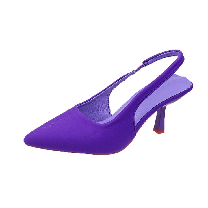 Dame Elegante Slingback-Pumps med spids tåform og fremragende bærekomfort Stilla