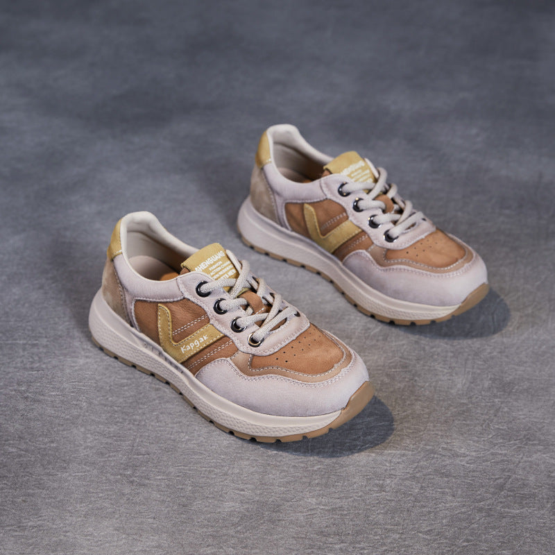 Dame stilfulde casual snørebånd sneakers Stilla