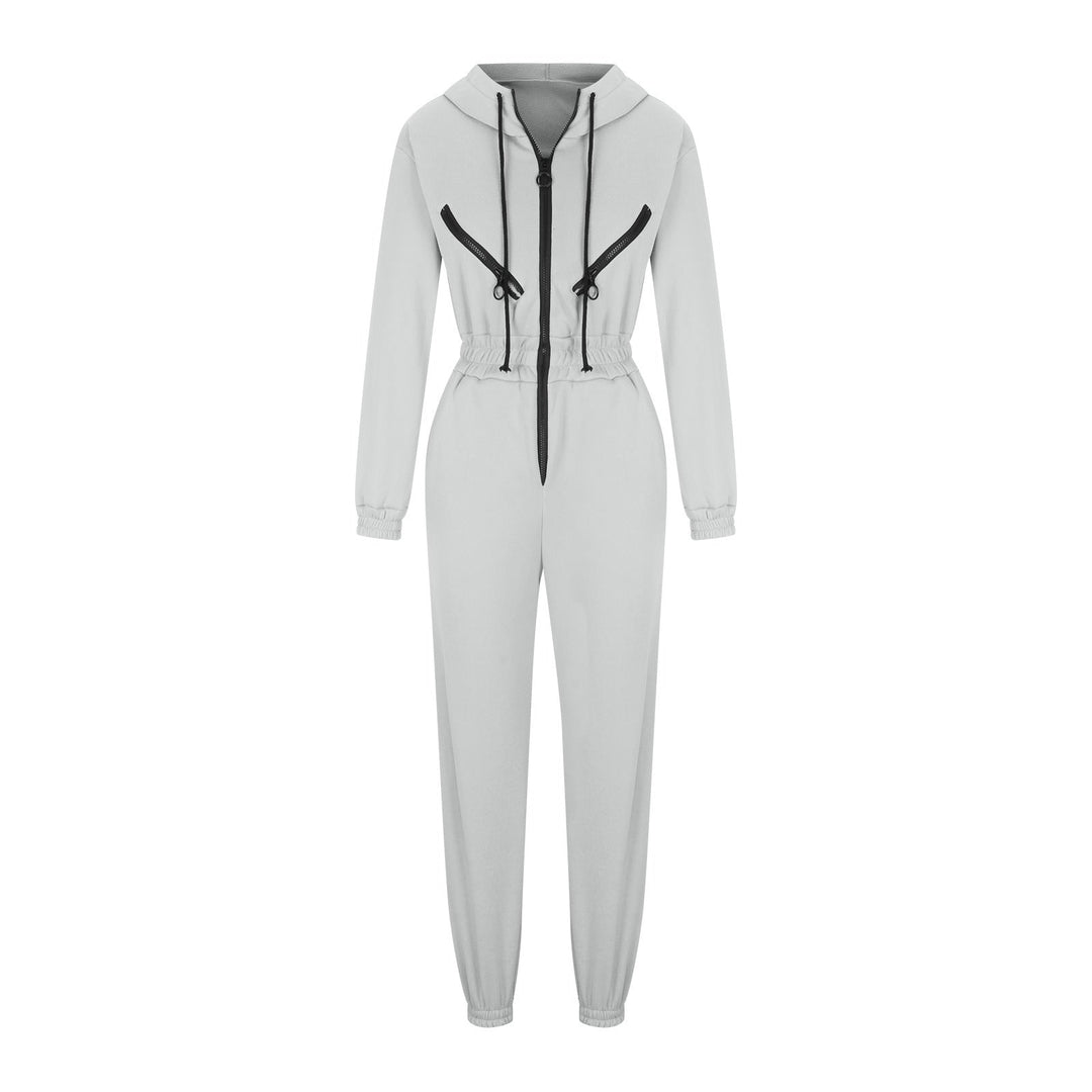 Stilla | Trendy Kvinders Hættetrøje Jumpsuit Sæt