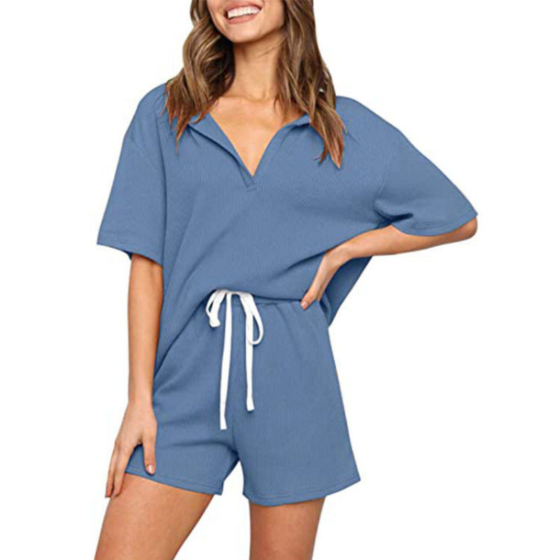 Dame Relaxed Fit Kortærmet Overall Sæt Stilla