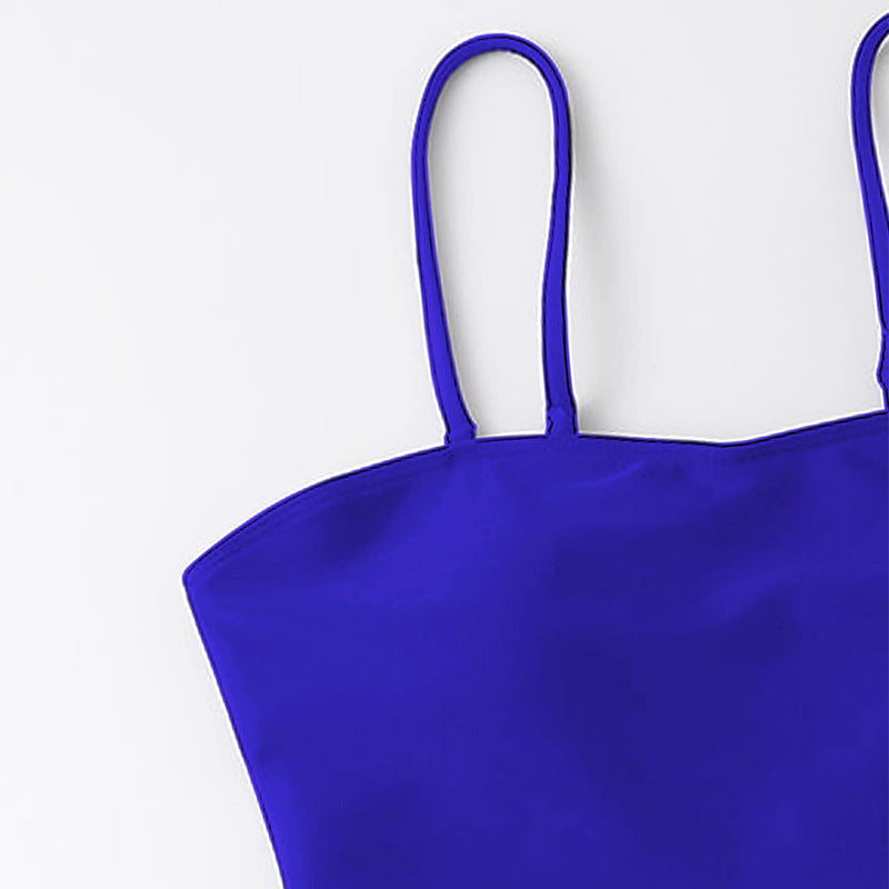 Dame Lagdeltet One-Piece Badedragt med justerbare stropper Stilla