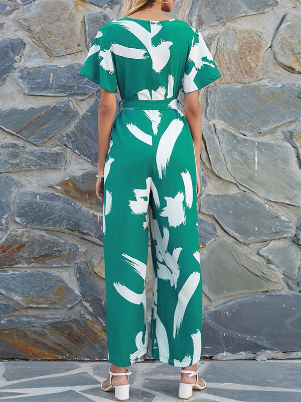 Stilla | Elegant Overall I Chiffon Stil Med Bredt Ben