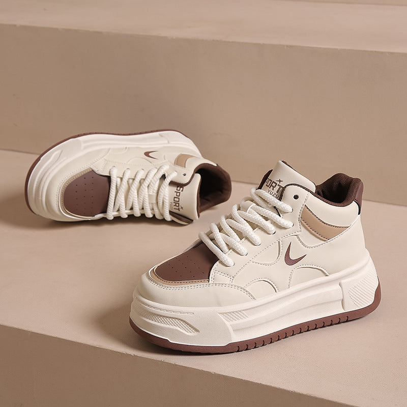 Dame Høje Sneakers med tyk sål og moderne design Stilla
