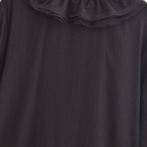 Femme Rüsch V-udskæring Bluse Stilla