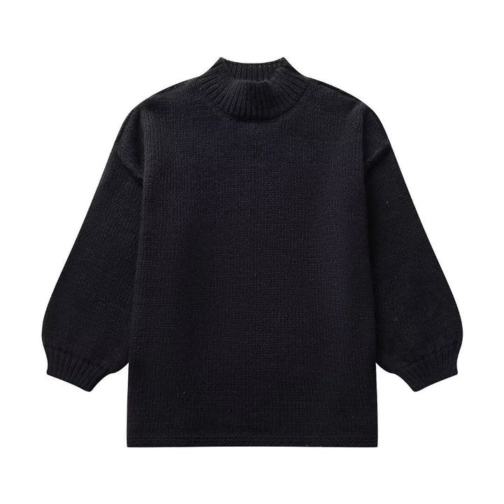 Femme Textured Knit Sweater Stilla