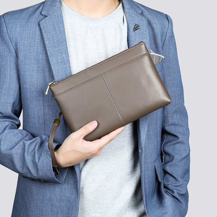 Femme Læder Clutch Taske Stilla