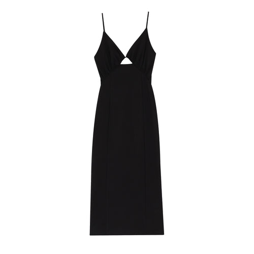 Femme Sleek Cut-Out Maxi Kjole Stilla