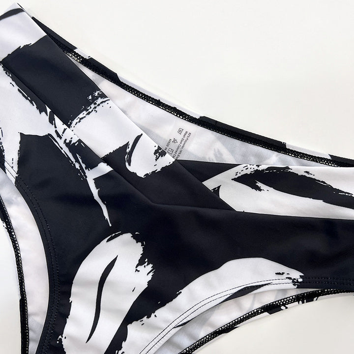 Dame Longcardigan med blomstret mønster og transparent materiale Stilla