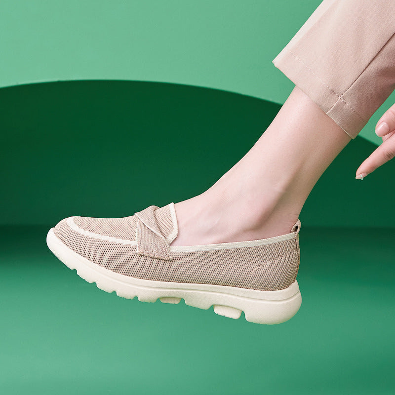Dame Behagelige Sneakers med elastisk Overdel og stødabsorberende Sål Stilla