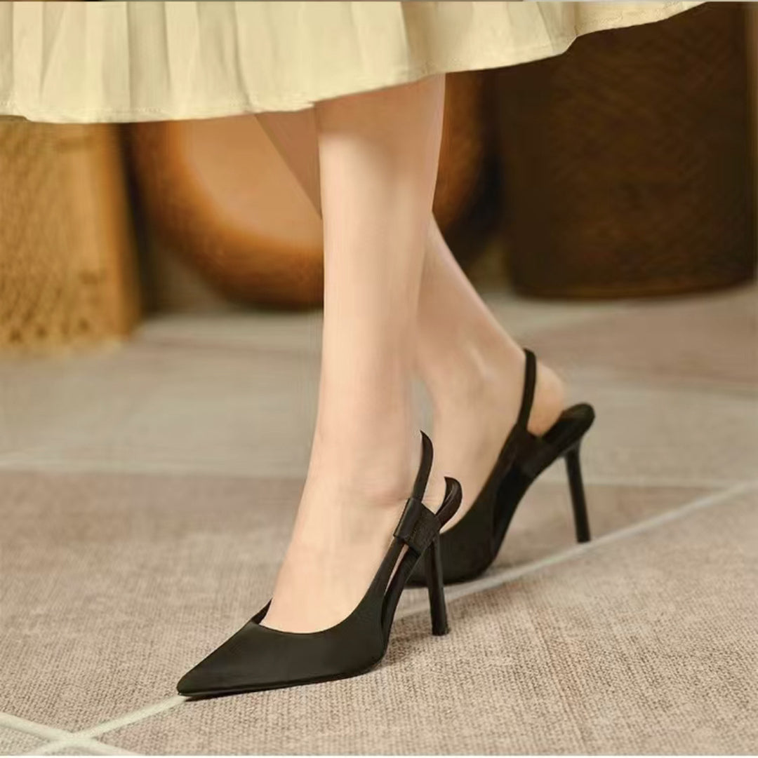 Damer Slingback-pumper med elegant spids tåparti og stilfuld hæl Stilla