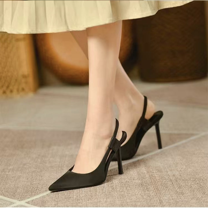 Damer Slingback-pumper med elegant spids tåparti og stilfuld hæl Stilla
